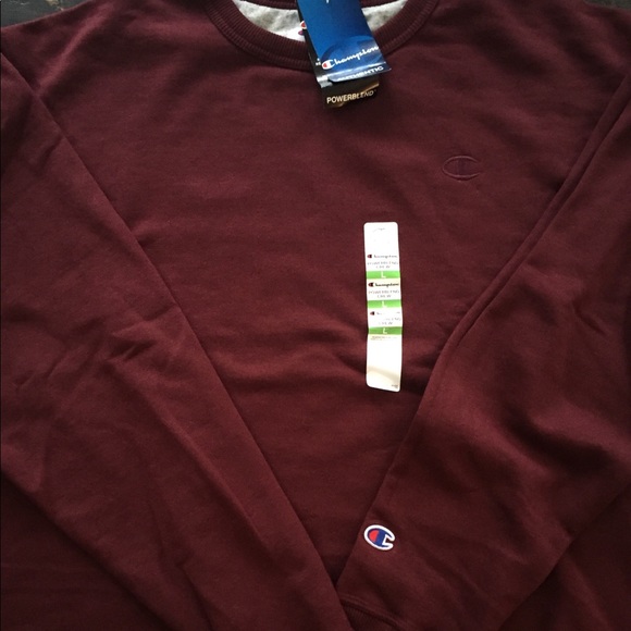 Champion Other - NWT maroon champion crewneck